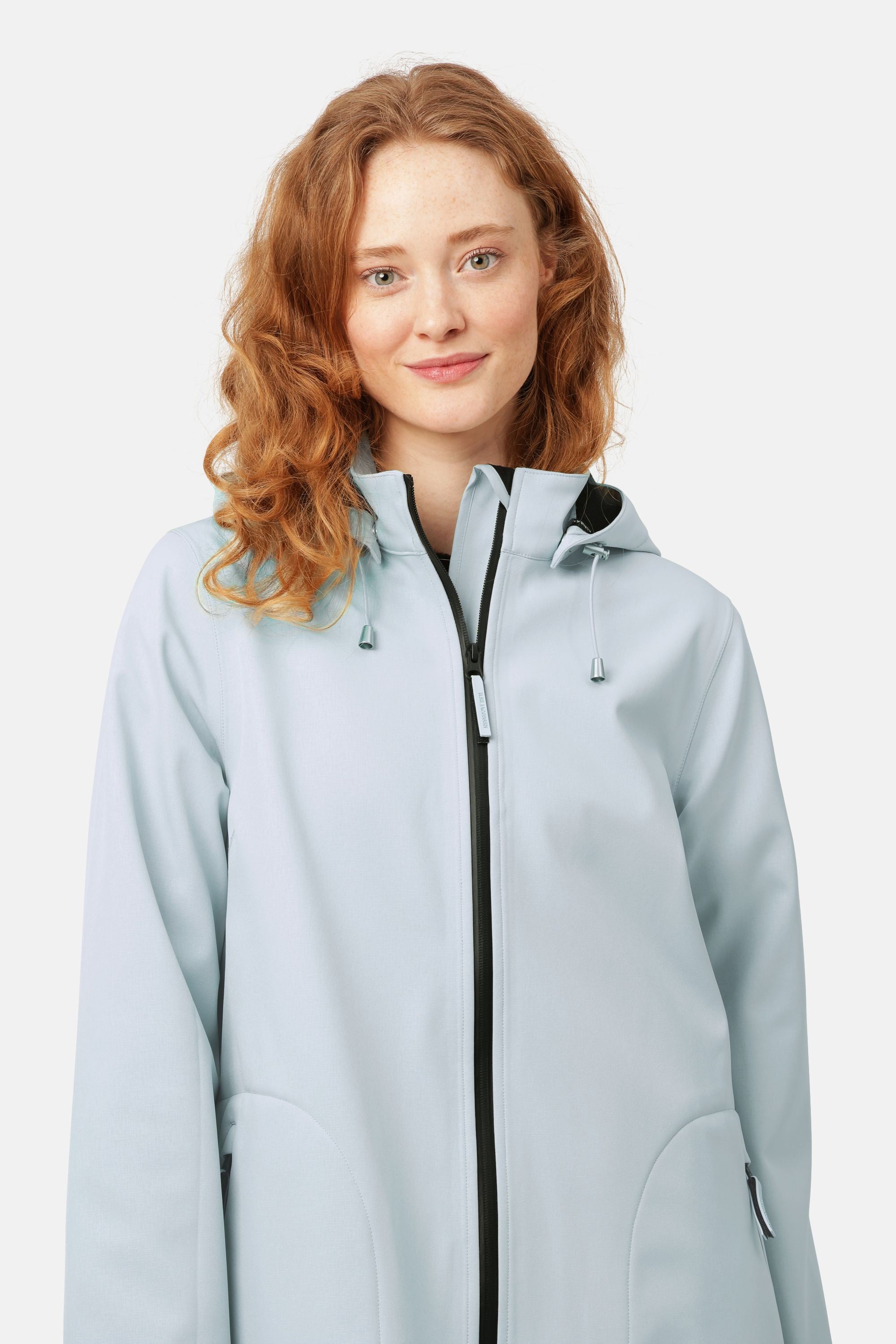 Softshell Regenmantel A-Linie - Heather